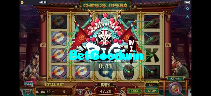 BetGoodwin casino presented on mobile device in Pakistan with slots and live games